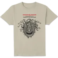 Dungeons & Dragons Beholder Unisex T-Shirt - White Vintage Wash - undefined undefined