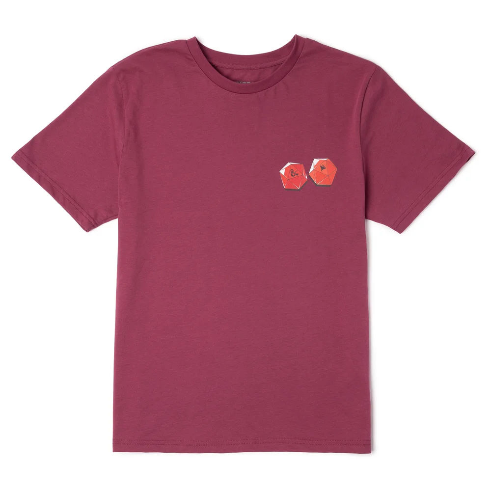 Dungeons & Dragons Temple Of The Dragon Queen Unisex T-Shirt - Burgundy - S Image 1