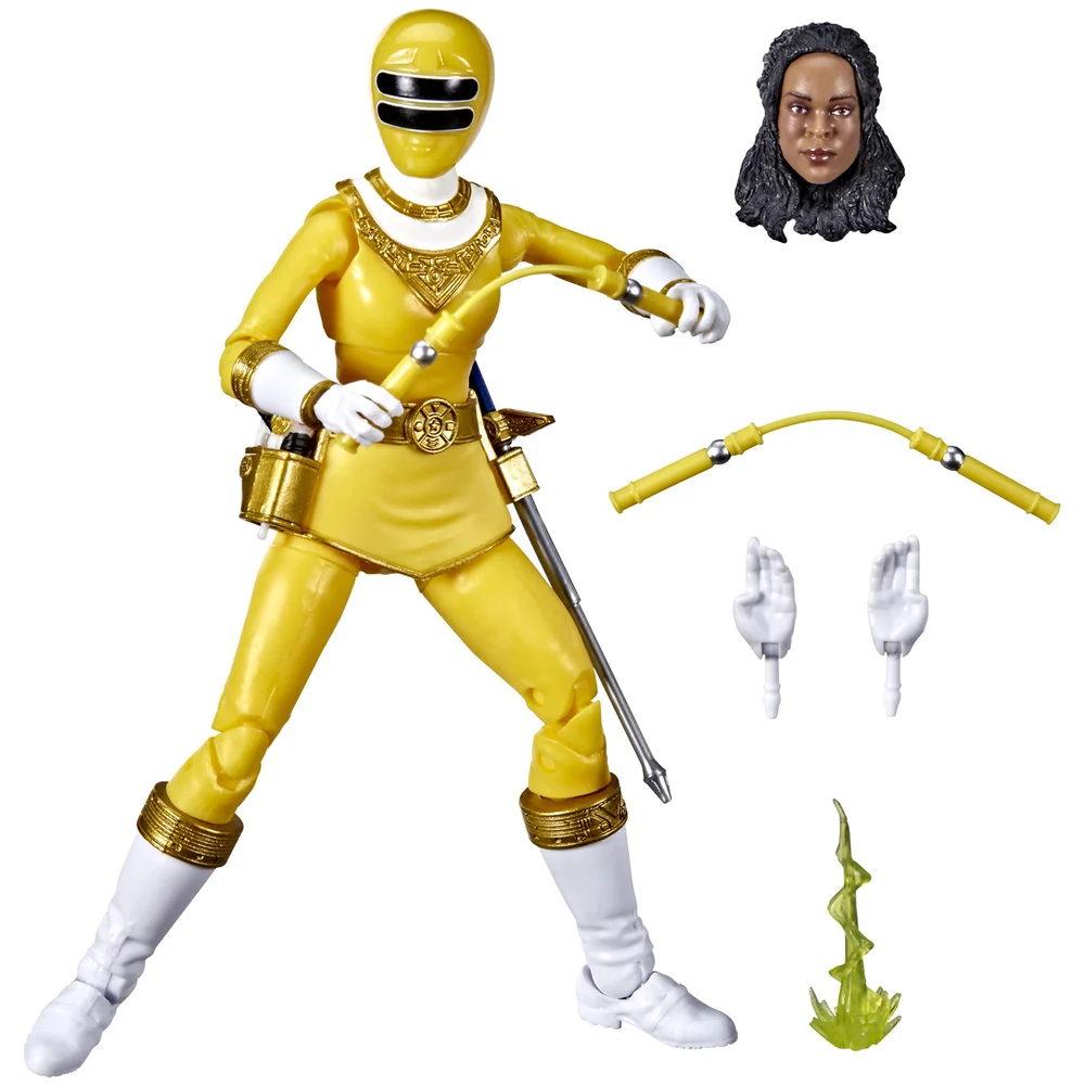 Hasbro Power Rangers Lightning Collection Zeo Yellow Ranger Action Figure Image 1