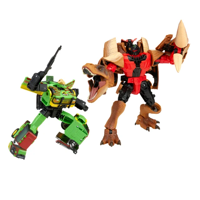 Hasbro Transformers Collaborative: Jurassic Park Mash-Up, Tyrannocon Rex & Autobot JP93 Action Figure