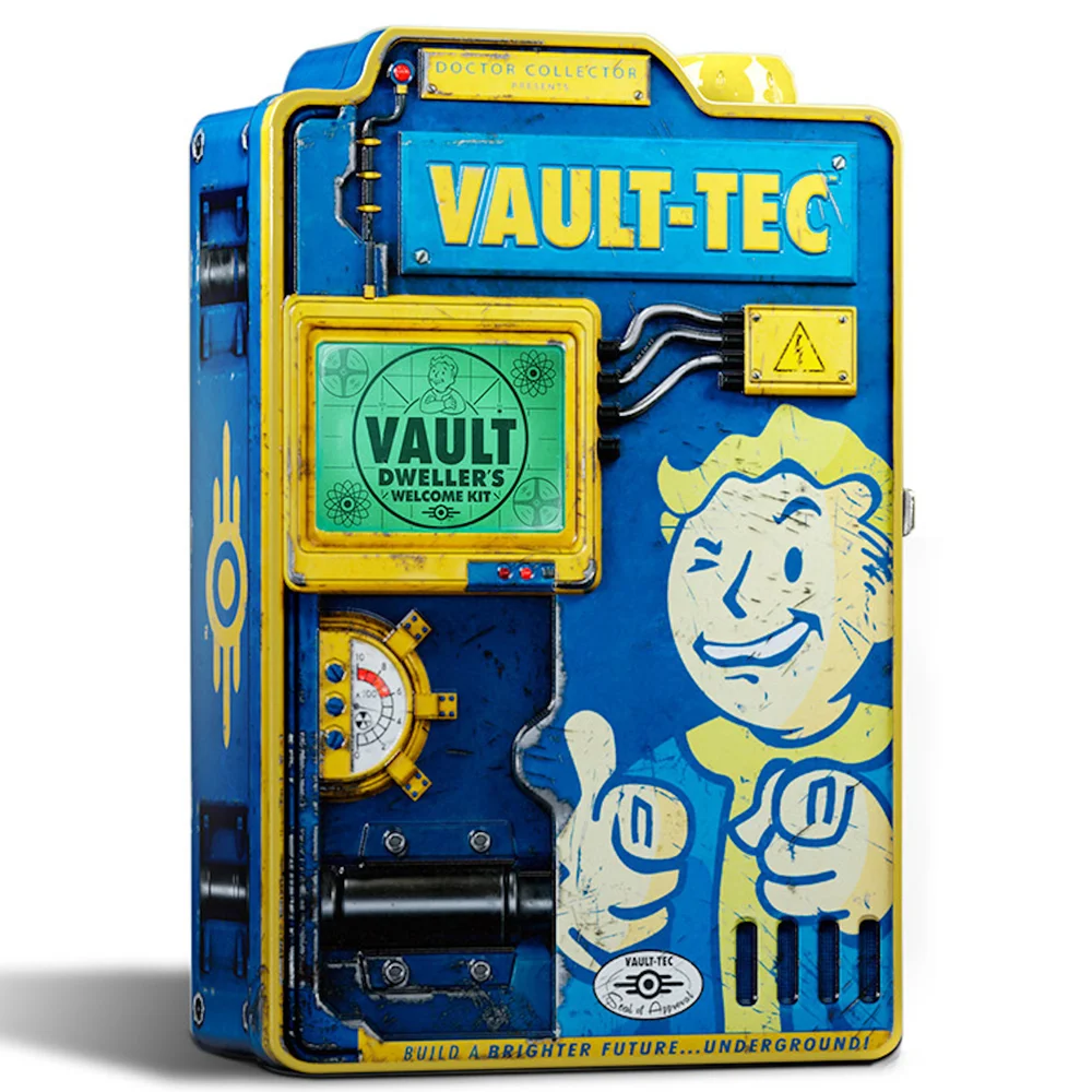 Doctor Collector Fallout Vault Dweller's Welcome Kit with Vault-Tec Slide Projector (4000 Pieces Worldwide) Image 1