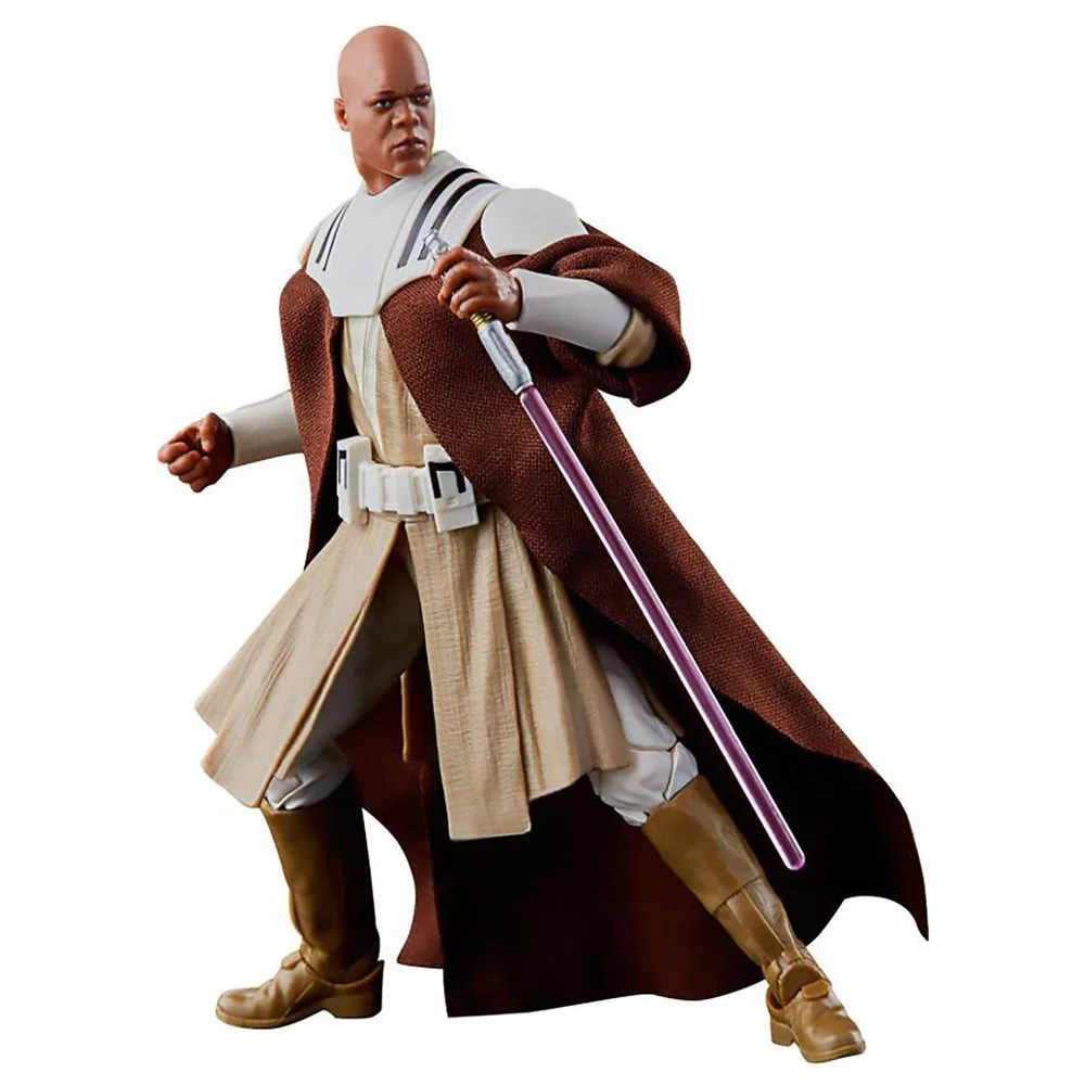 Hasbro Star Wars The Black Series Mace Windu 6 Inch Action Figure Image 1