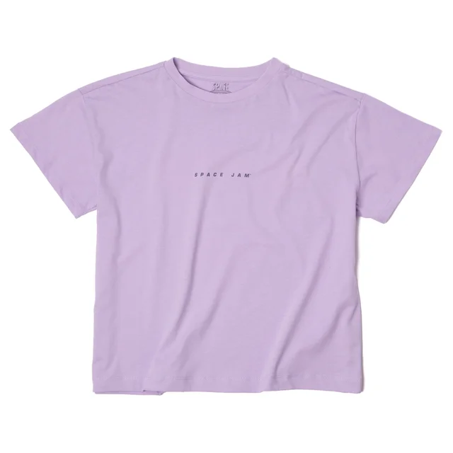 Space Jam Women's Cropped T-Shirt - Lilac