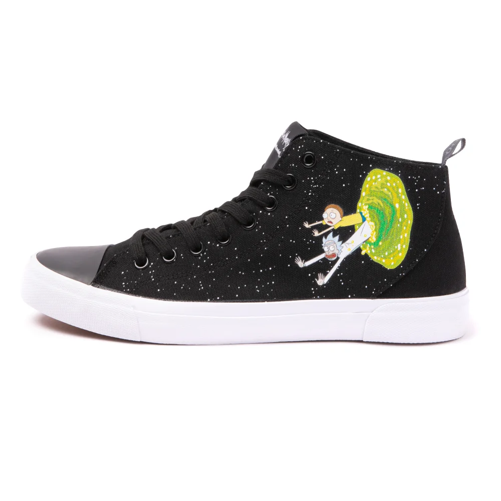 Akedo x Rick and Morty Space High Top - Black - UK10 / EU44.5 Image 1