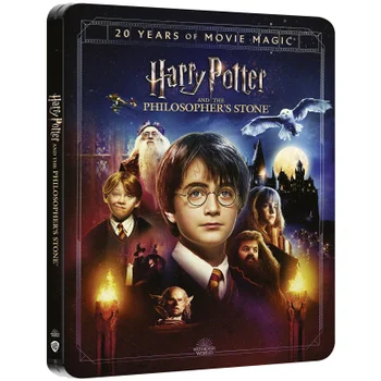 Harry Potter and The Philosopher's Stone - 4K Ultra HD Zavvi Exclusive 20th Anniversary Steelbook (Includes Blu-ray)