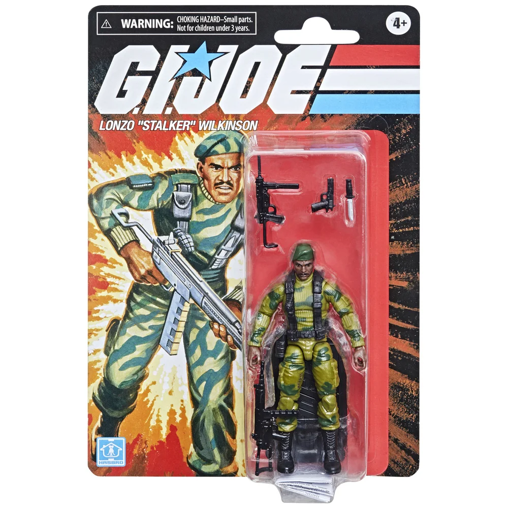 Hasbro G.I. Joe Retro Collection Lonzo “Stalker” Wilkinson Action Figure Image 1