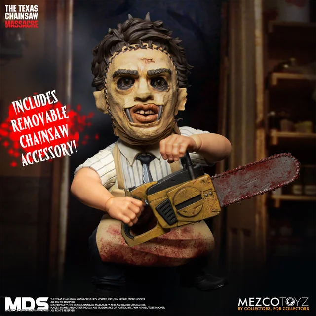 Mezco Designer Series Texas Chainsaw Massacre Leatherface 6 Inch Figure