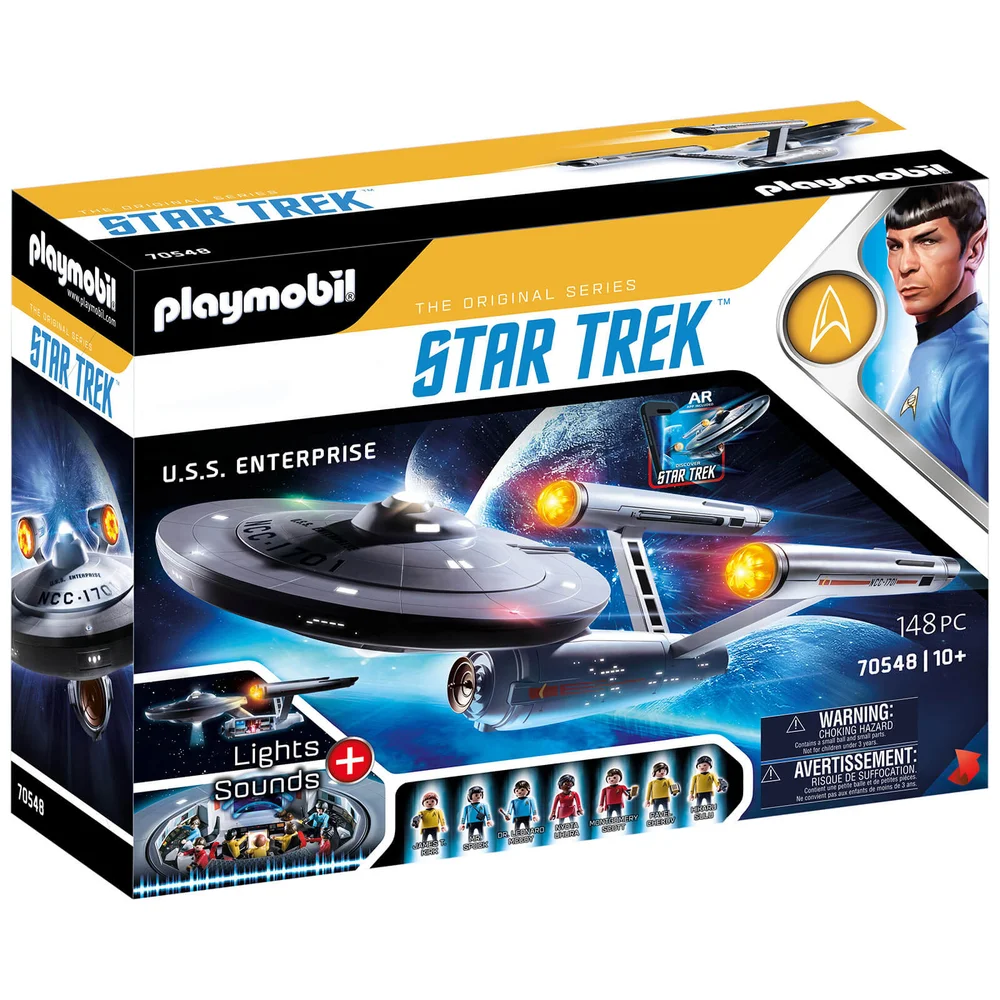 Playmobil Star Trek U.S.S Enterprise Limited Edition Collectible Toy (70548) Image 1
