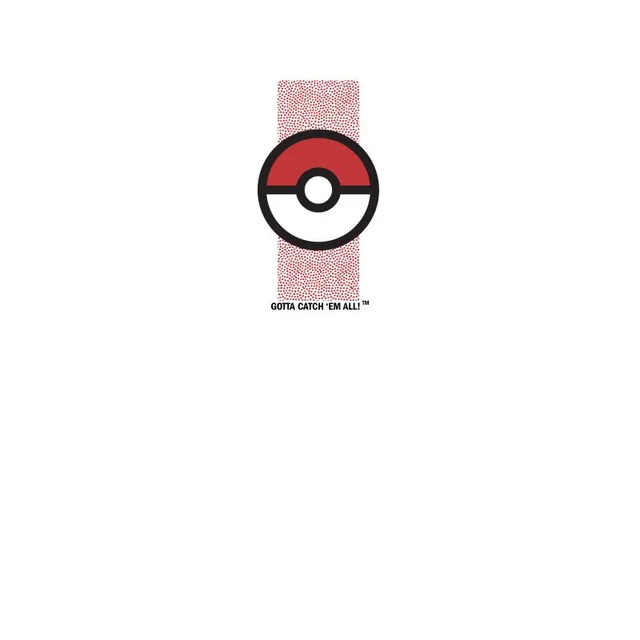 Pokémon Pokéball Unisex T-Shirt - White