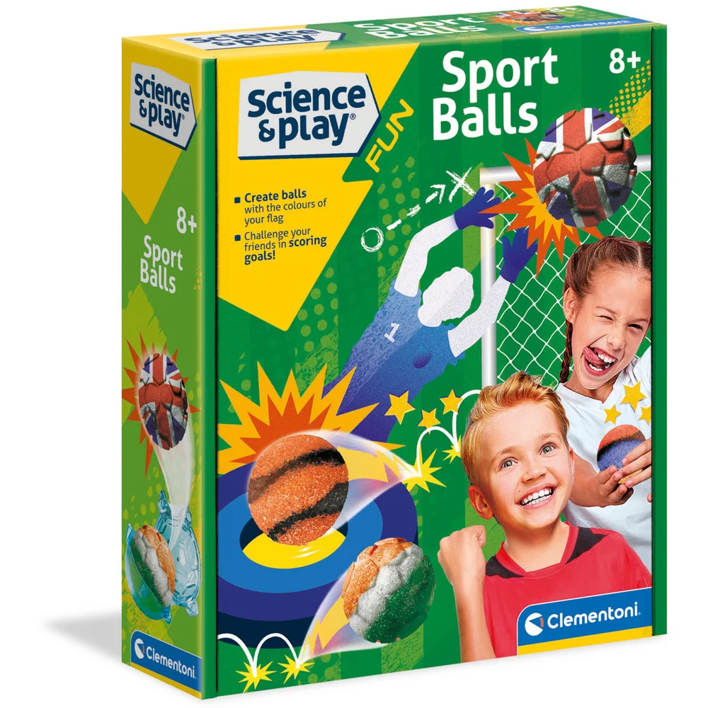 Clementoni Science & Play Bouncy Sports Balls Play Set Image 1