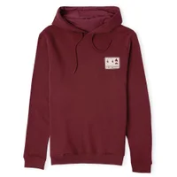 Pokémon Woodland Fire Safety Unisex Hoodie - Burgundy