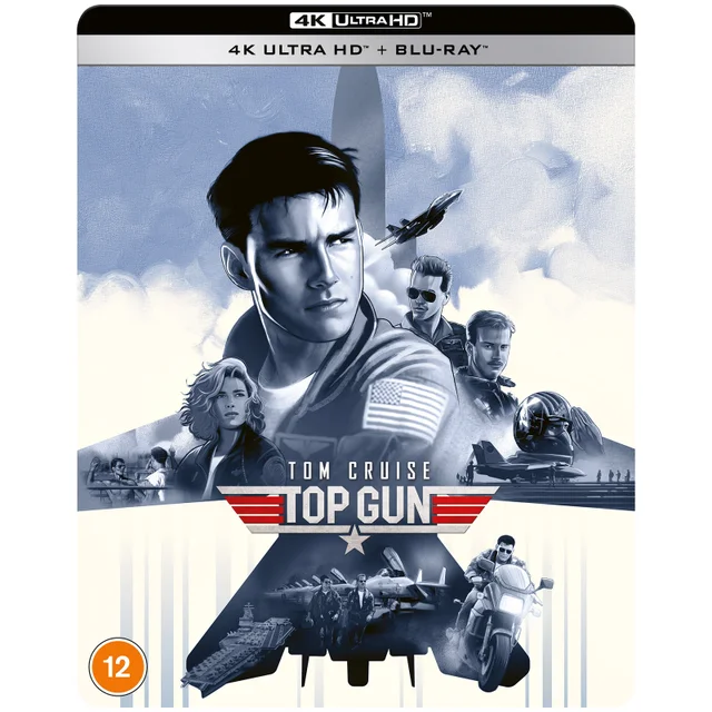 Top Gun - Limited Edition 4K Ultra HD Steelbook (Includes Blu-ray)