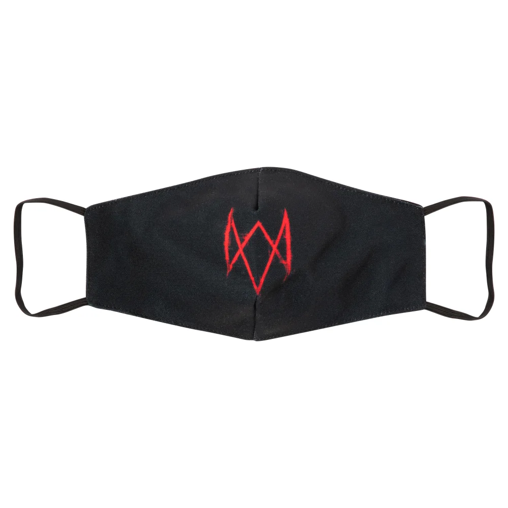 Watch Dogs Emblem Glitch Face Mask - S Image 1
