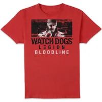 Watch Dogs Legion Aiden Glitch Men's T-Shirt - Red - undefined undefined