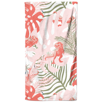 Jurassic World Tropical T Rex Beach Towel - undefined undefined