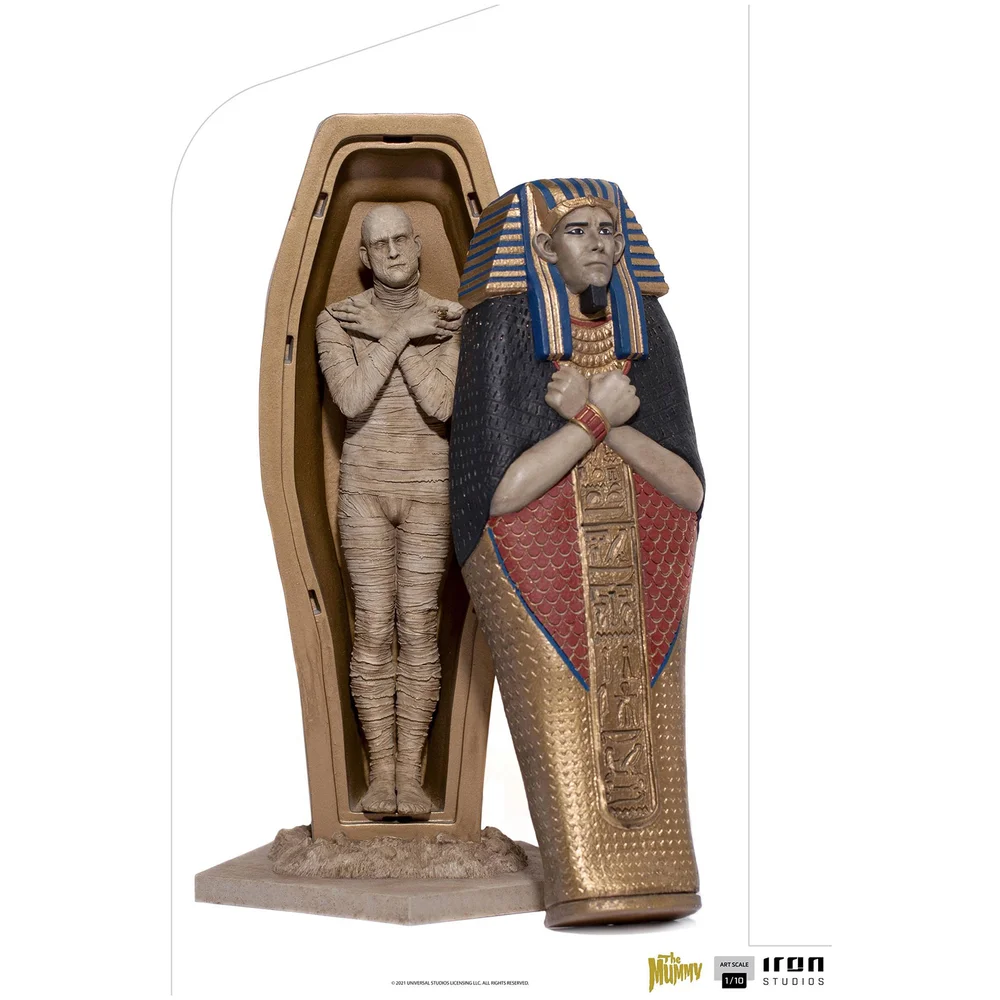 Iron Studios Universal Monsters Art Scale Statue 1/10 The Mummy 25 cm Image 1