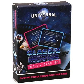 Classic Movies Trivia Card Set