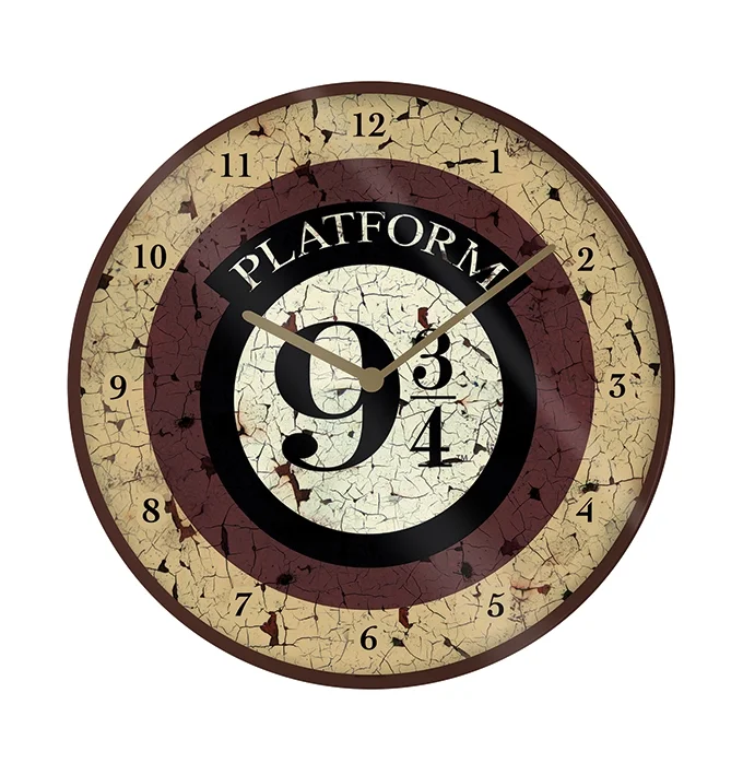 Harry Potter Platform 9 3/4 Wall Clock Image 1