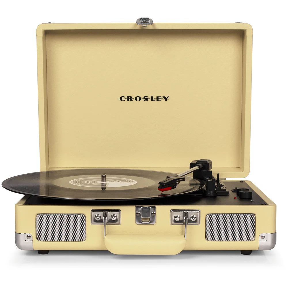 Crosley Cruiser Deluxe Portable Turntable - Fawn Image 1