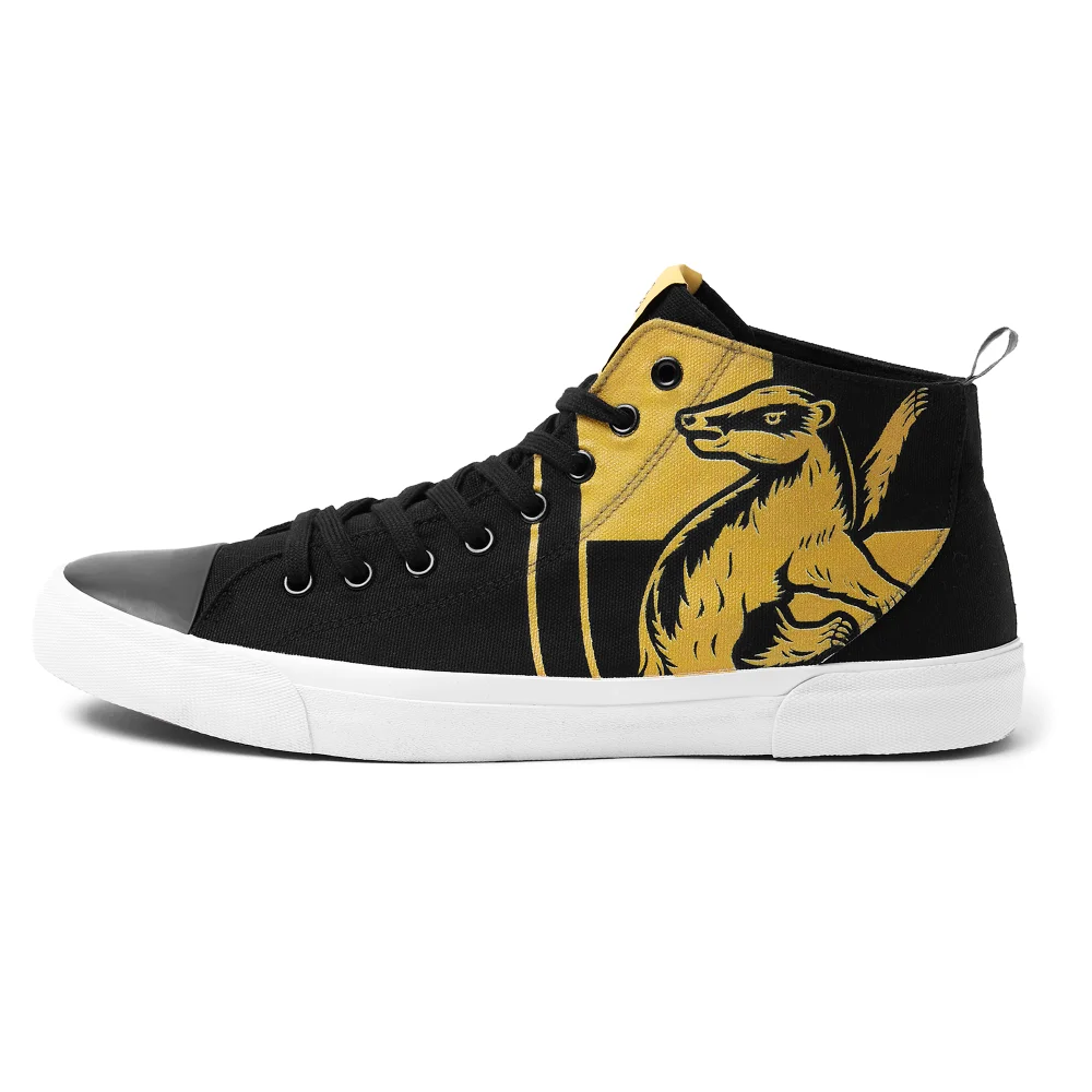 Akedo x Harry Potter Hufflepuff High Top - Black - UK10 / EU44.5 Image 1