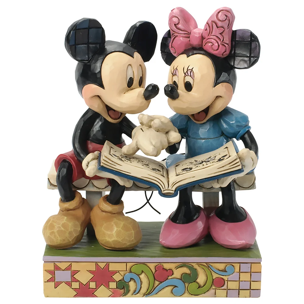 Disney Traditions Sharing Memories Mickey & Minnie 85th Anniversary Figurine Image 1