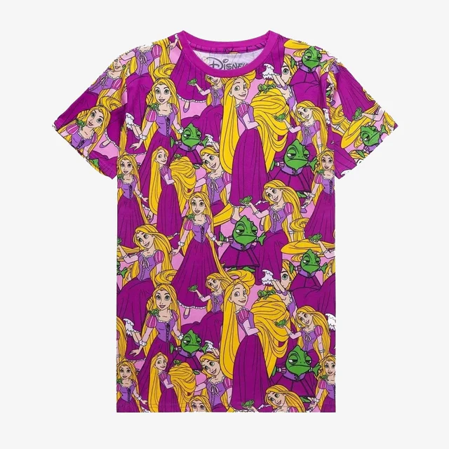 Cakeworthy Rapunzel AOP T-Shirt