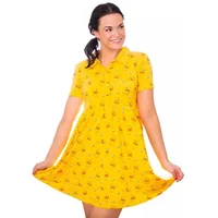 Cakeworthy Winnie the Pooh Button Up Dress - undefined undefined