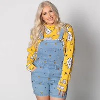 Cakeworthy Winnie the Pooh Overall Shorts - undefined undefined