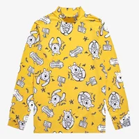 Cakeworthy Winnie the Pooh Mockneck Long Sleeve T-Shirt - undefined undefined