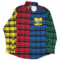 Cakeworthy Hogwarts Colour Block Flannel Shirt - undefined undefined