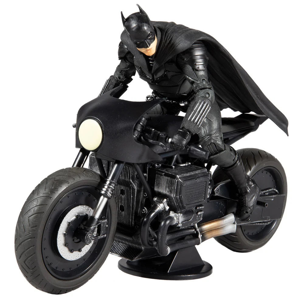 McFarlane DC Multiverse The Batman Vehicle - Batcycle Image 1