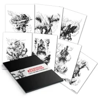 Fanattik Dungeons & Dragons Lithograph Set - undefined undefined