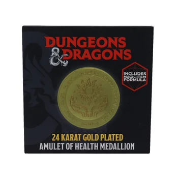 Fanattik Dungeons & Dragons Limited Edition 24k Gold Plated Medallion
