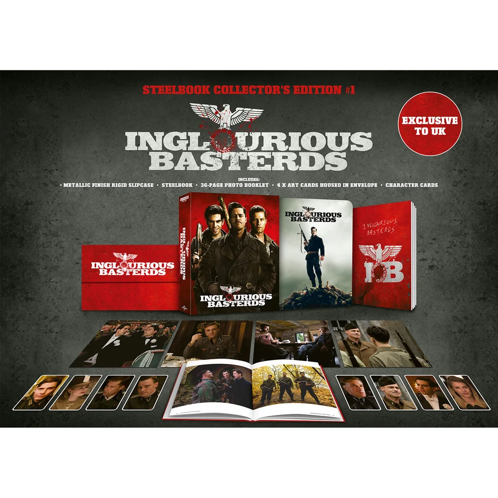 Inglourious Basterds - Zavvi Exclusive 4K Ultra HD Collector's Edition Steelbook #1 Image 1