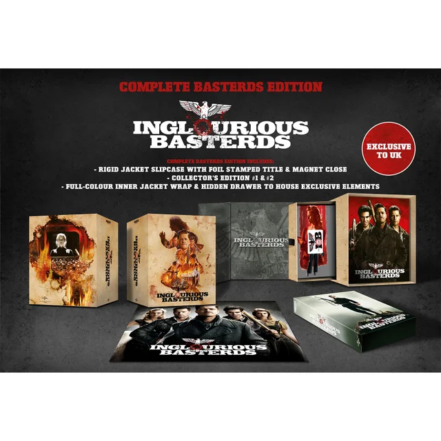Inglourious Basterds - Zavvi Exclusive 4K Ultra HD Complete Basterds Edition Steelbook