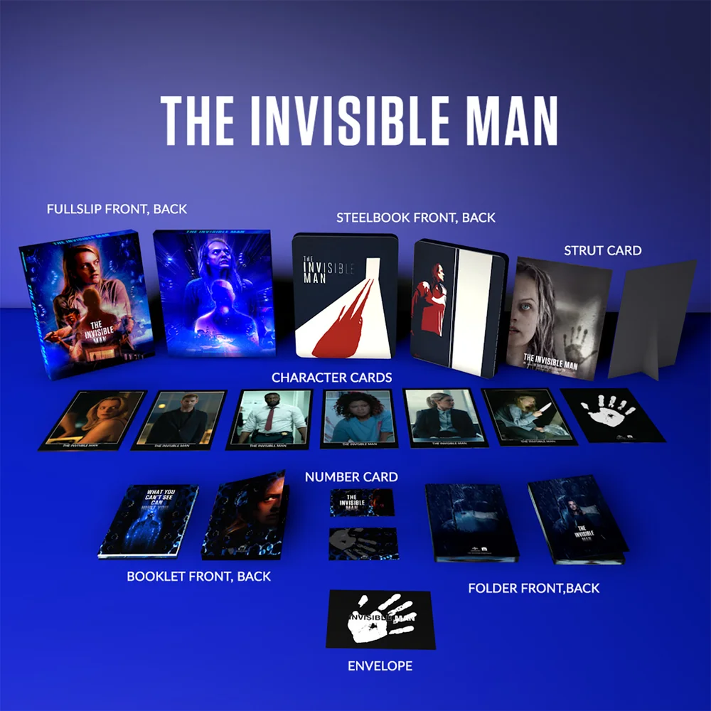 The Invisible Man - 4K Ultra HD Limited Edition Collector's Steelbook (Includes Blu-ray) Image 1
