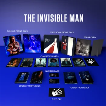 The Invisible Man - 4K Ultra HD Limited Edition Collector's Steelbook (Includes Blu-ray)