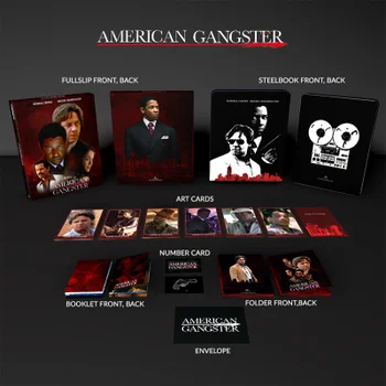 American Gangster - 4K Ultra HD Limited Edition Collector's Steelbook (Includes Blu-ray)