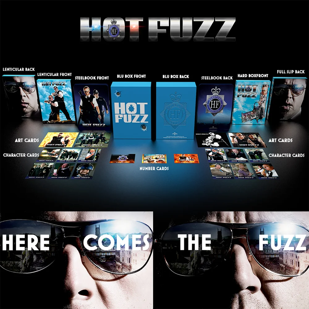 Hot Fuzz Limited Collector's Edition Steelbook Image 1
