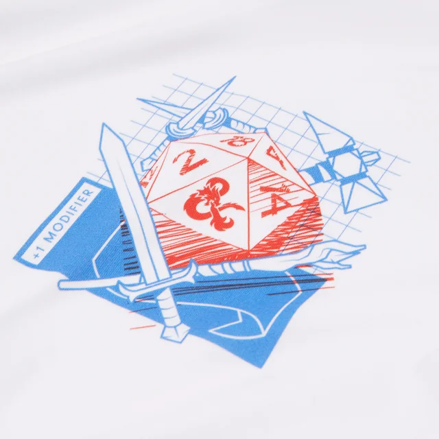 Dungeons & Dragons Players Handbook Unisex T-Shirt - White