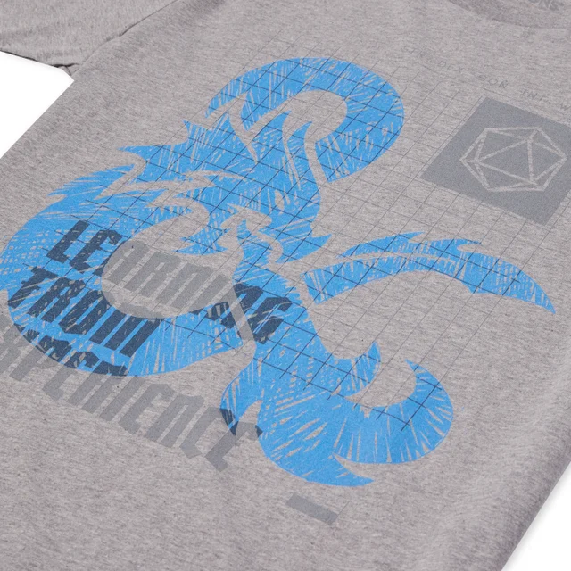 Dungeons & Dragons Learning From Experience Unisex T-Shirt - Grey