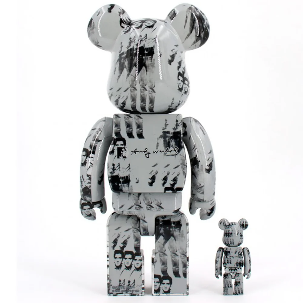 Medicom Be@rbrick Andy Warhol x Elvis Presley 100% & 400% Image 1
