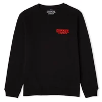 Stranger Things Stuck In The Upside Down Unisex Sweatshirt - Black - undefined undefined