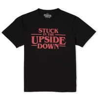 Stranger Things Stuck In The Upside Down Men's T-Shirt - Black - undefined undefined