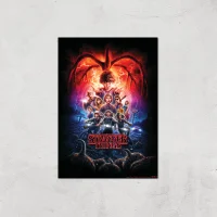 Stranger Things Season Two Poster Giclee Art Print - undefined undefined