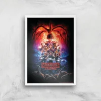 Stranger Things Season Two Poster Giclee Art Print - undefined undefined