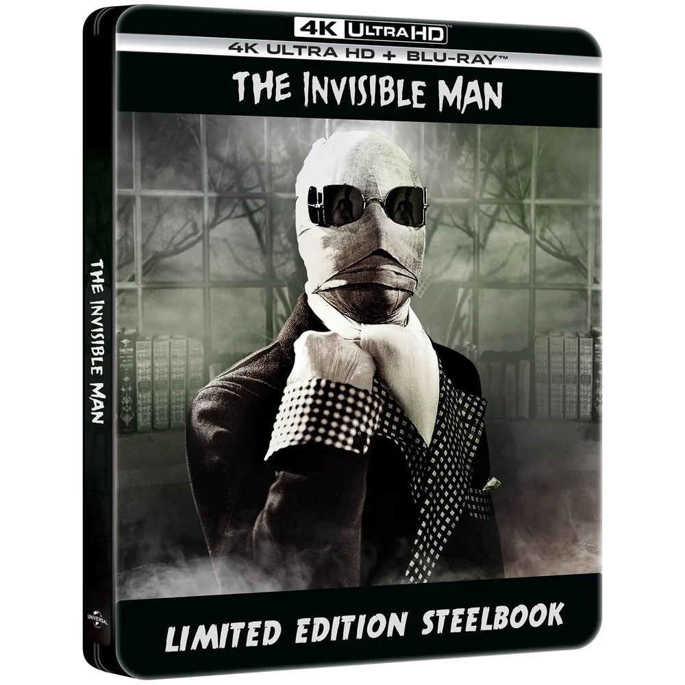 Invisible Man - 4K Ultra HD Limited Edition Steelbook Image 1
