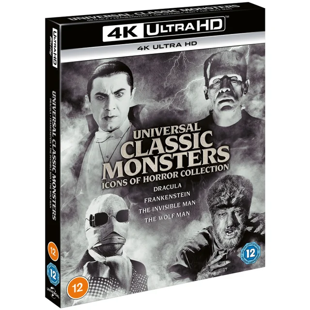 Universal Classic Monsters: 4K Ultra HD Icons of Horror Collection