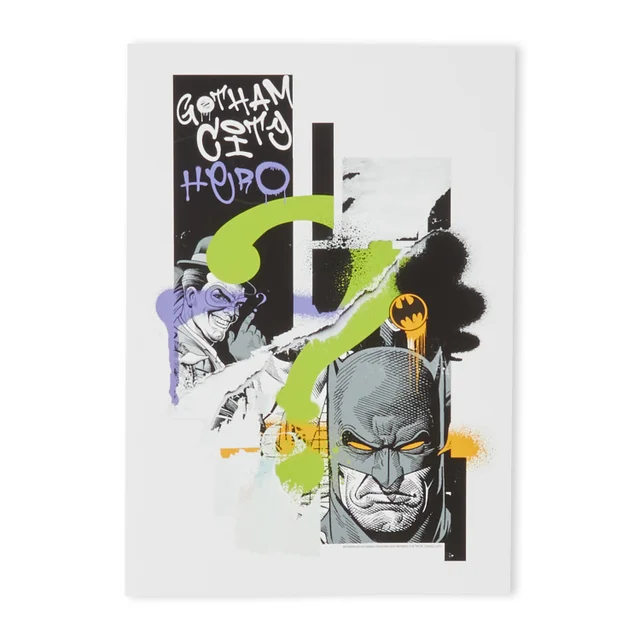 Batman Torn Giclee Art Print