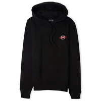 Batman Graffiti Embroidered Hoodie - Black - undefined undefined